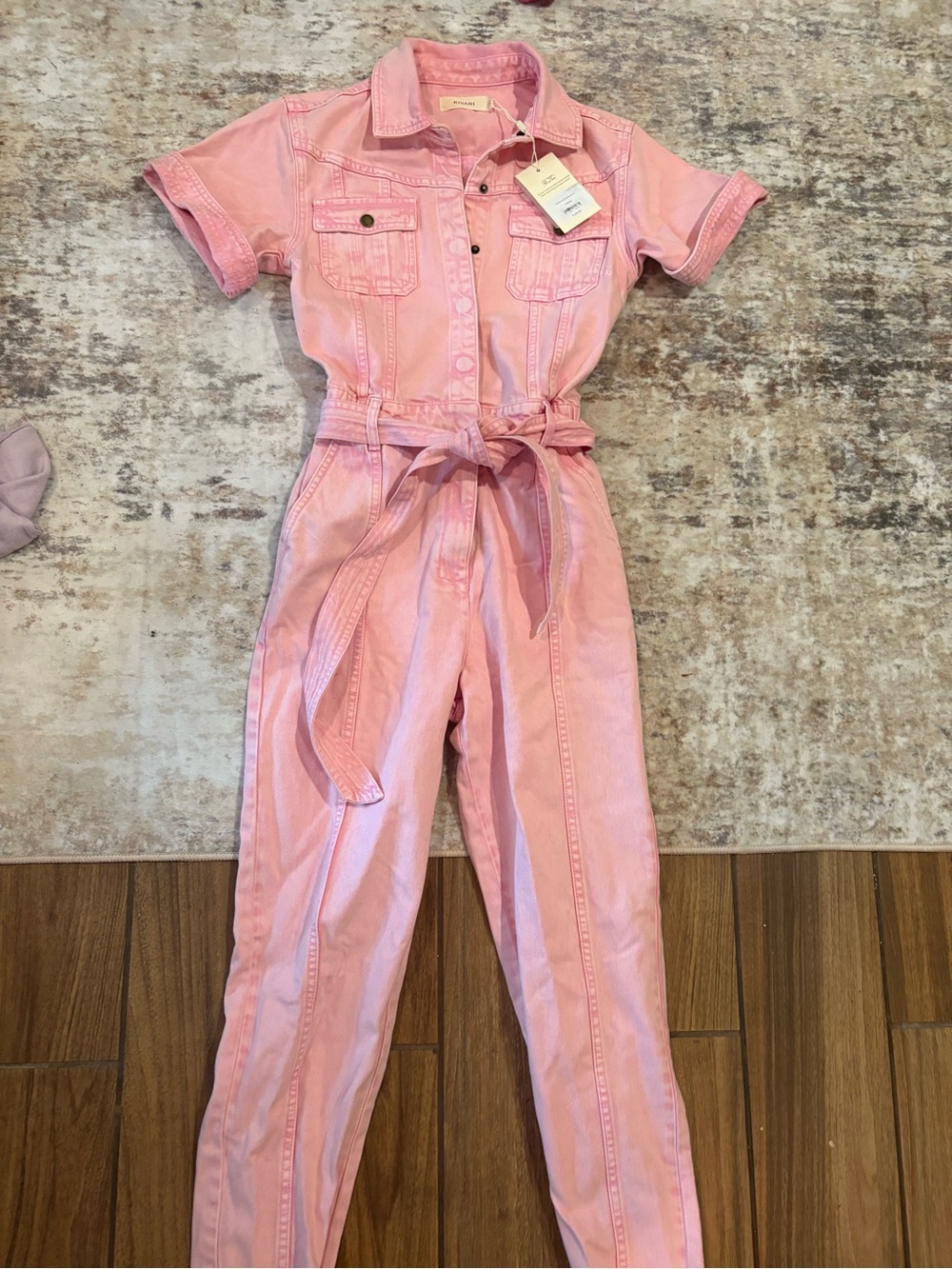 Kivari Pink Denim Jacket